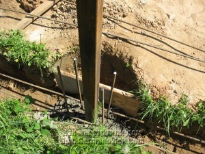 Нижний пояс арматуры