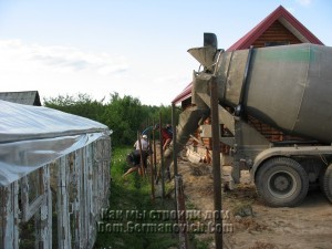 Перегнали миксер в другую точку