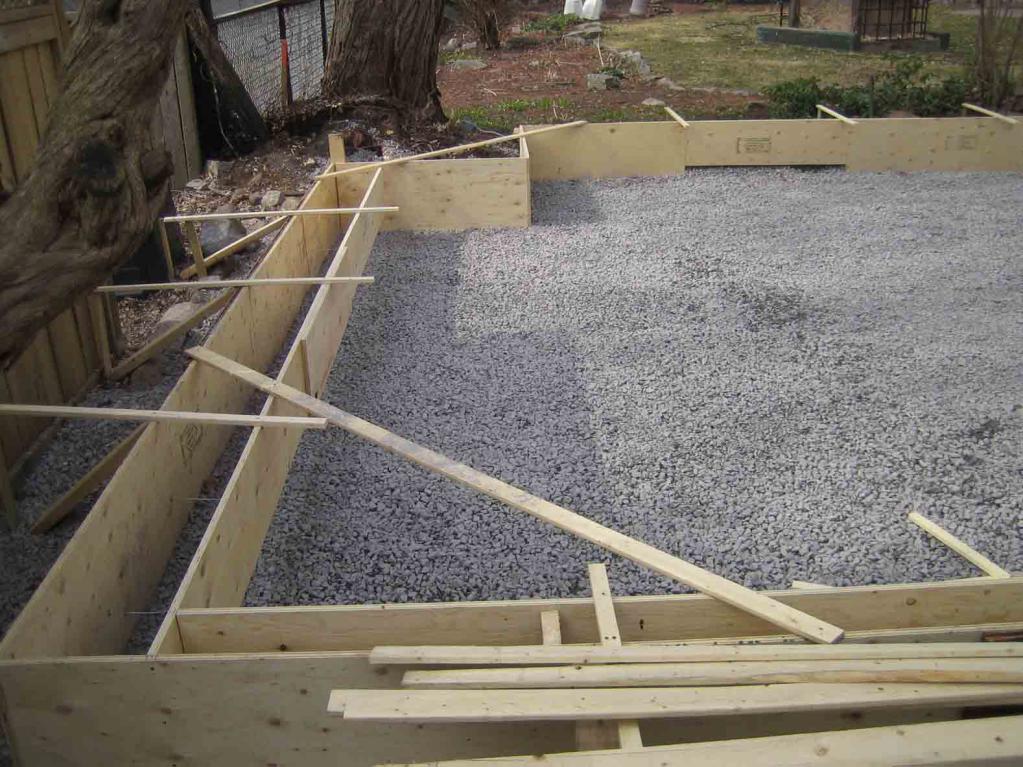 фундамент для гаража бетонный