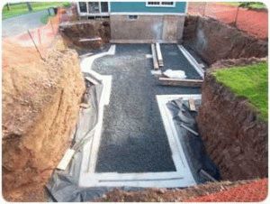 Бутобетонный ленточный фундамент: выбор камня, пошаговая инструкция от подготовки раствора до заливки бетона