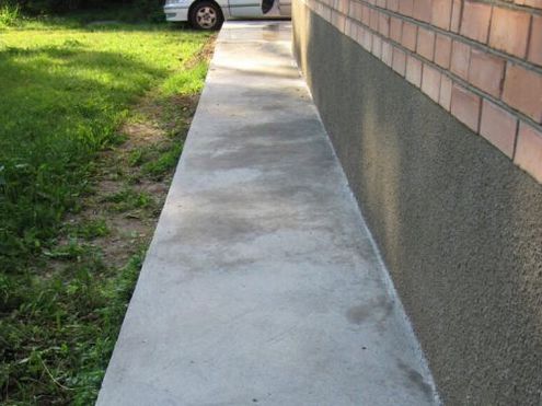 Бетонная отмостка