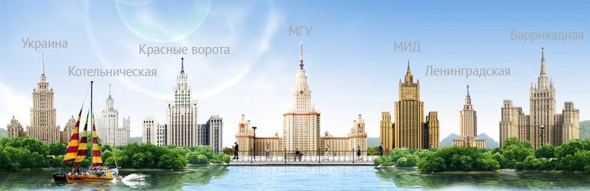 Все советские небоскребы