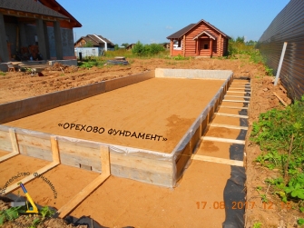 Каркас под монолитную плиту