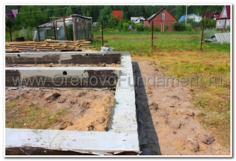 Фото монолитного фундамента
