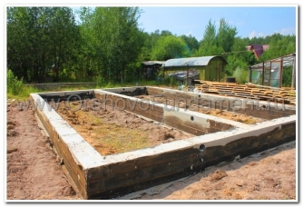 Ленточный монолитный фундамент