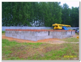 Ленточный фундамент