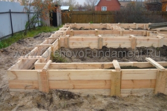 Пространственно-арматурный каркас для монолитного фундамента