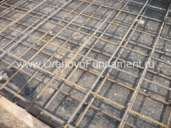 Пространственно-арматурный каркас для плитного фундамента