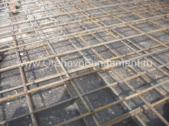 Арматурная сетка для плитного фундамента