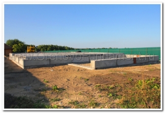 Фундамент сборного типа