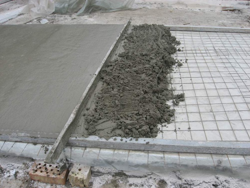 Уход за фундаментом после заливки, компоненты цементного раствора