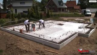 Теплый монолитный фундамент для дома из бетона, как делают