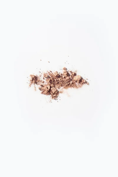 Порошка Основы Штук Белом Фоне — стоковое изображение Порошка Основы Штук Белом Фоне Стоковая Картинка