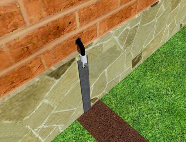 Клеммный переход на провод заземления