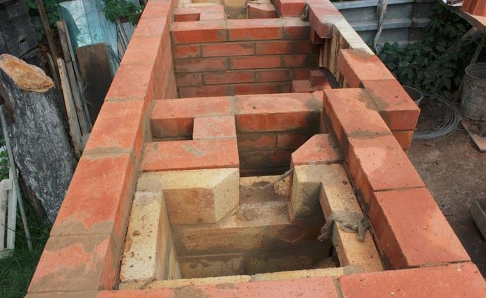 Пример строительства барбекю