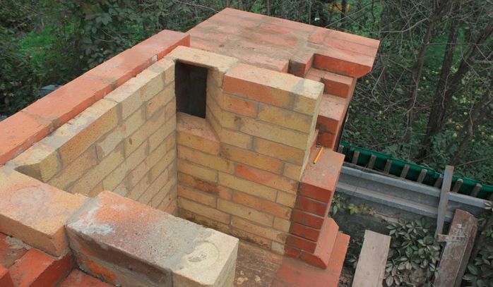 Пример строительства барбекю